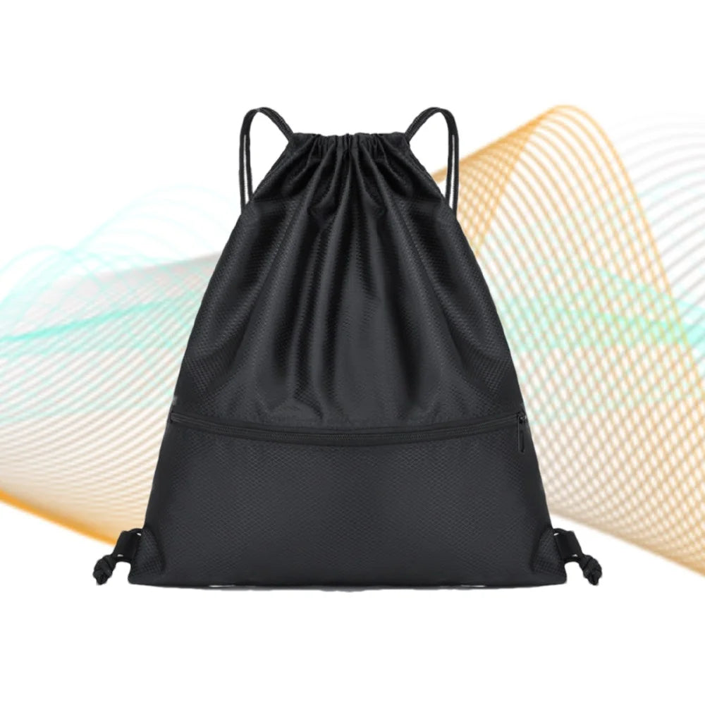 Unisex Lightweight Foldable Drawstring Sports Backpack