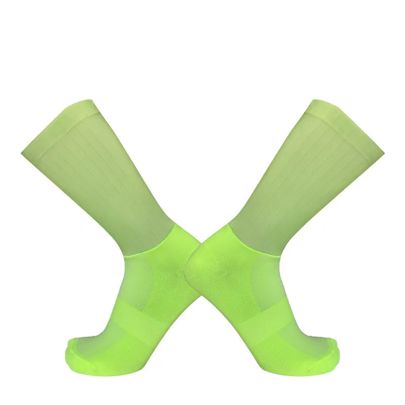 Men's Anti Slip Silicone Cycling and Running Socks
