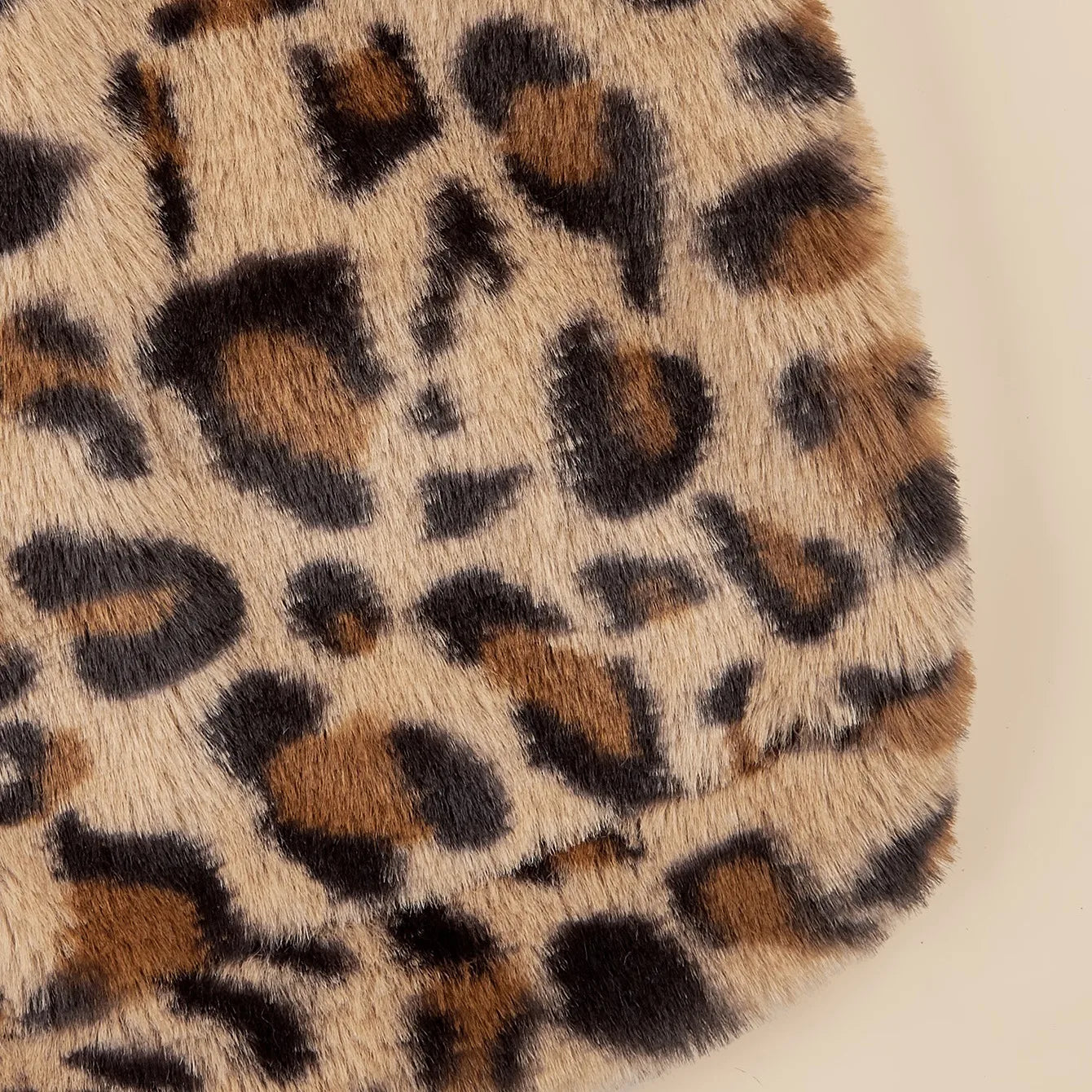 Leopard Plush Dog Hoodie with Ears for Small & Medium Dogs