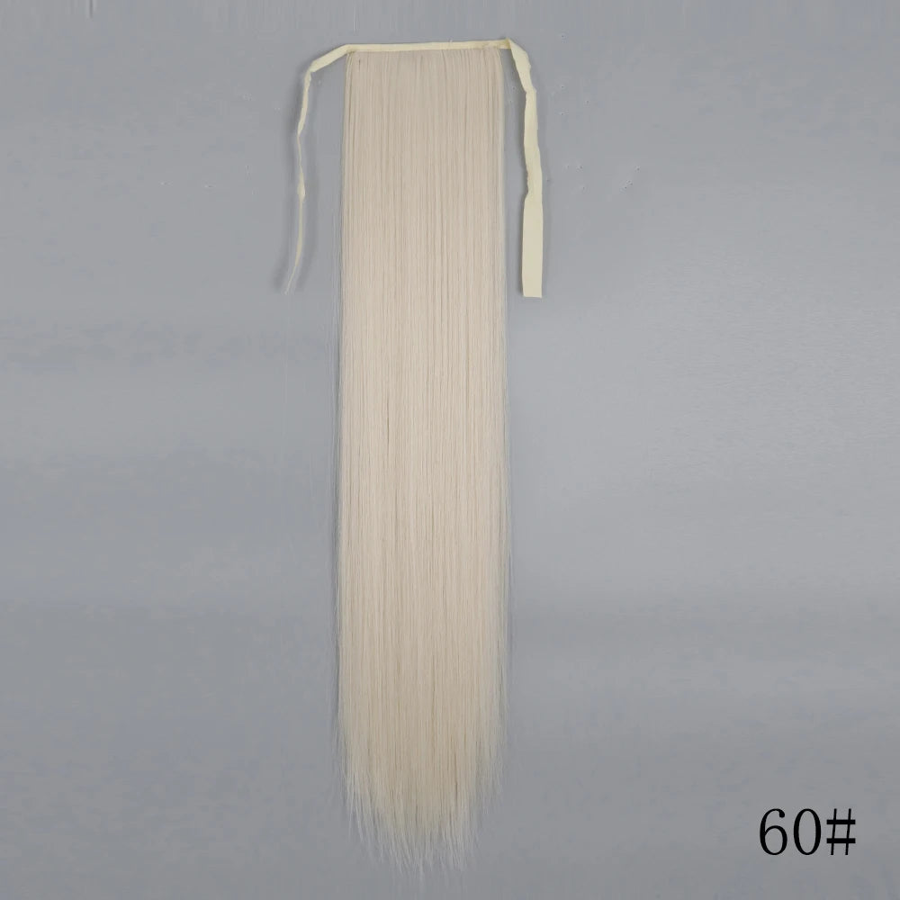 Long Straight Wrap Around Ponytail Hair Extension