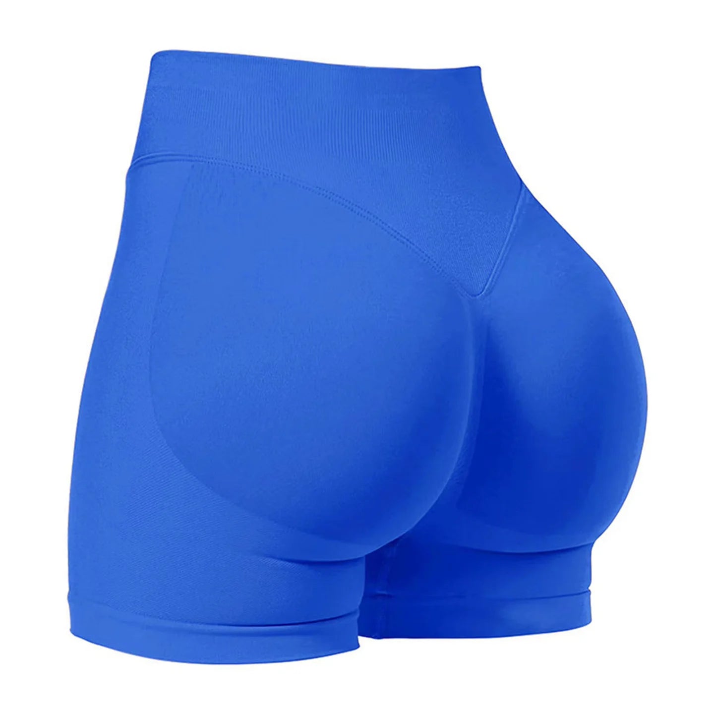 Women's Low Waist Seamless Stretch Yoga Shorts