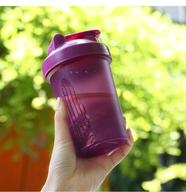 Leeseph BPA Free Leak Proof Protein Shaker Bottle with Mixing Ball