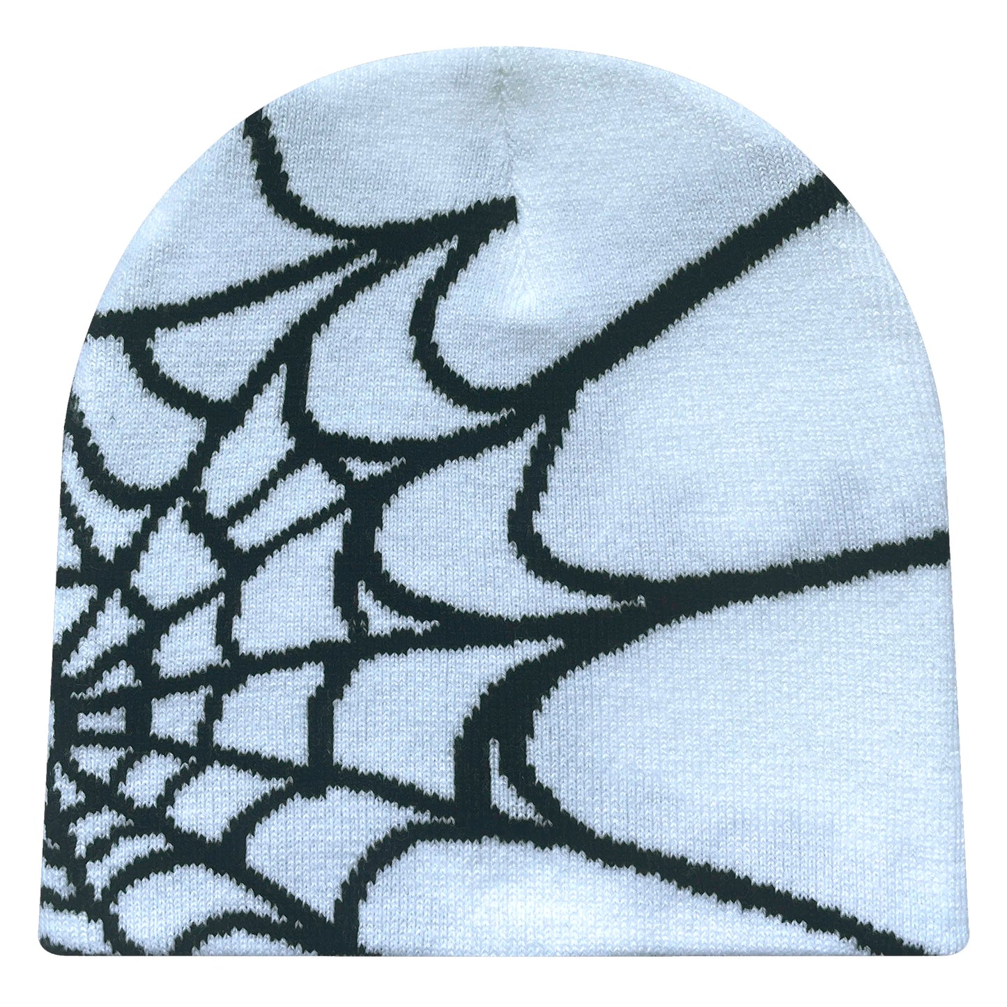 Unisex Y2K Spider Web Knit Beanie Hat