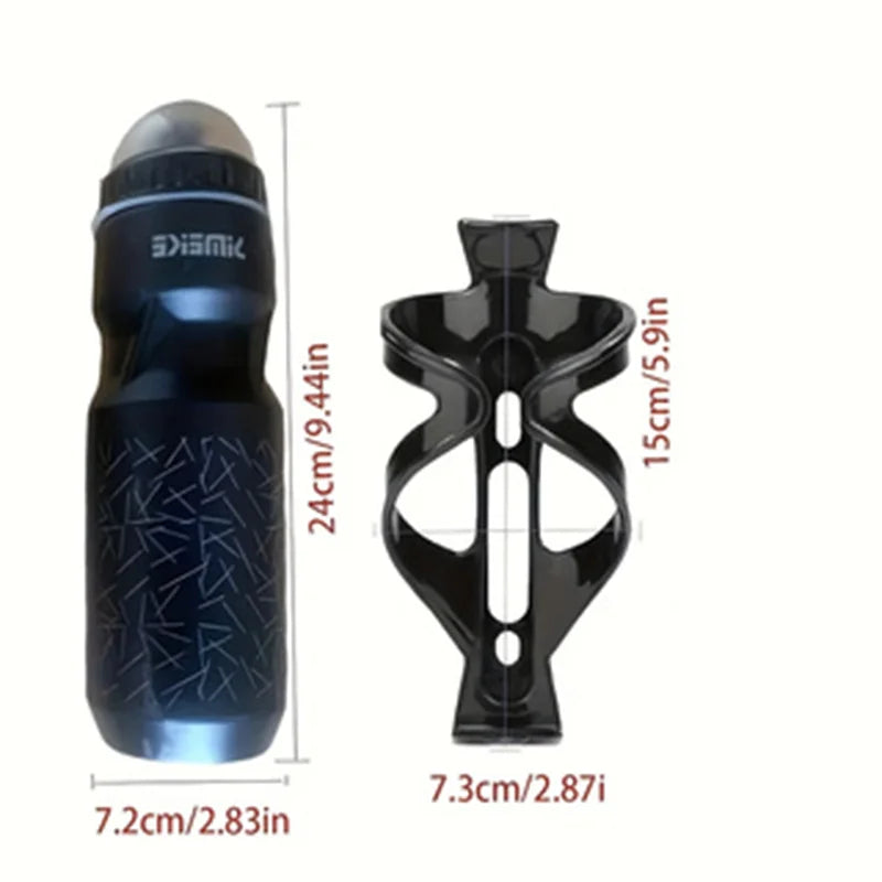 750ml Cycling Water Bottle Set with Cage and Screws