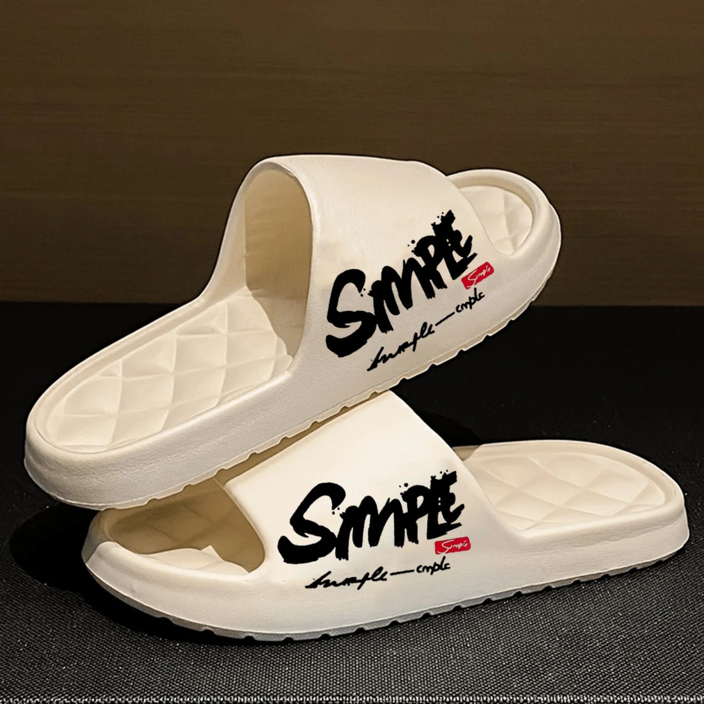 Men’s Waterproof Non Slip Breathable Bathroom Slippers for All Seasons