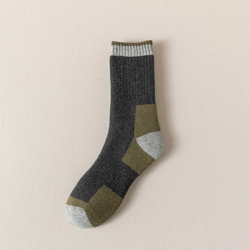 Unisex Merino Wool Thermal Hiking Socks