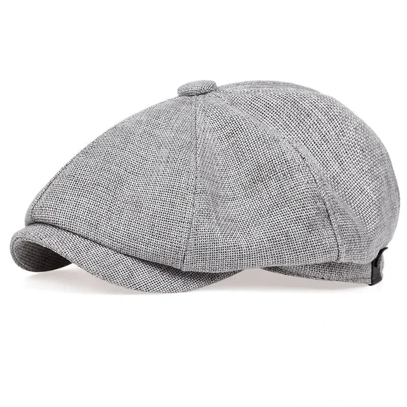 Men's Retro Casual Newsboy Beret Cap