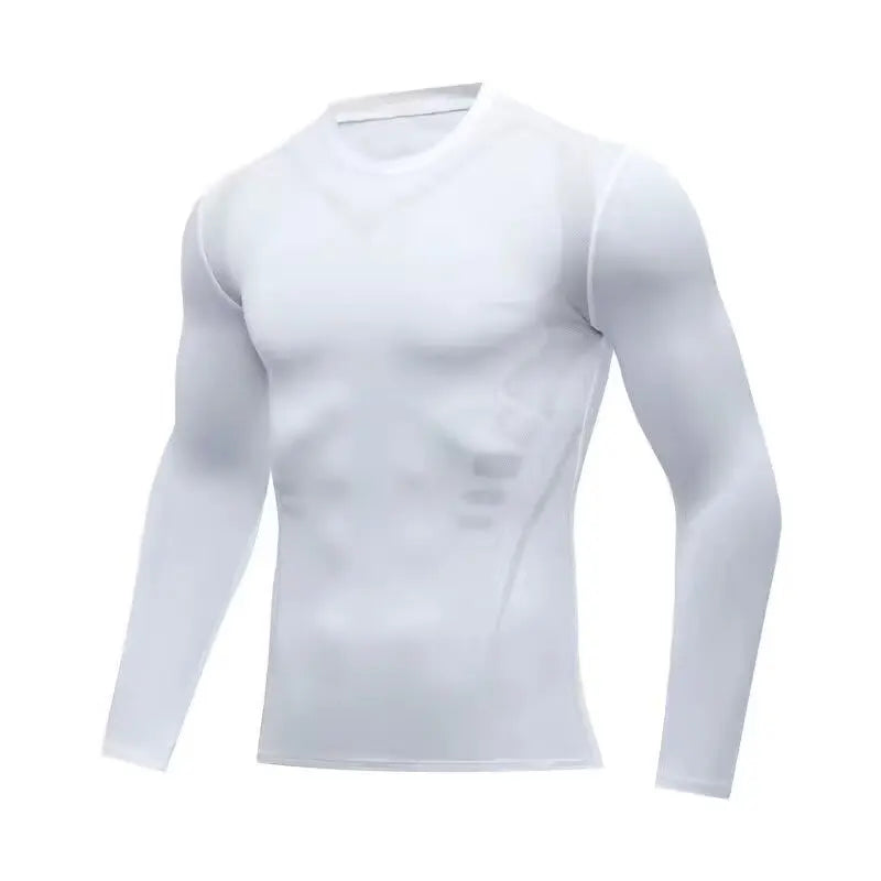 Men's Quick Dry Compression Running T Shirt