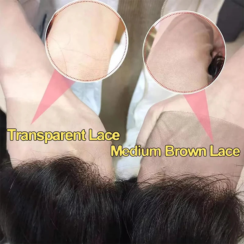 Women's 16 Inch Water Wave Bob Human Hair Lace Front Wig