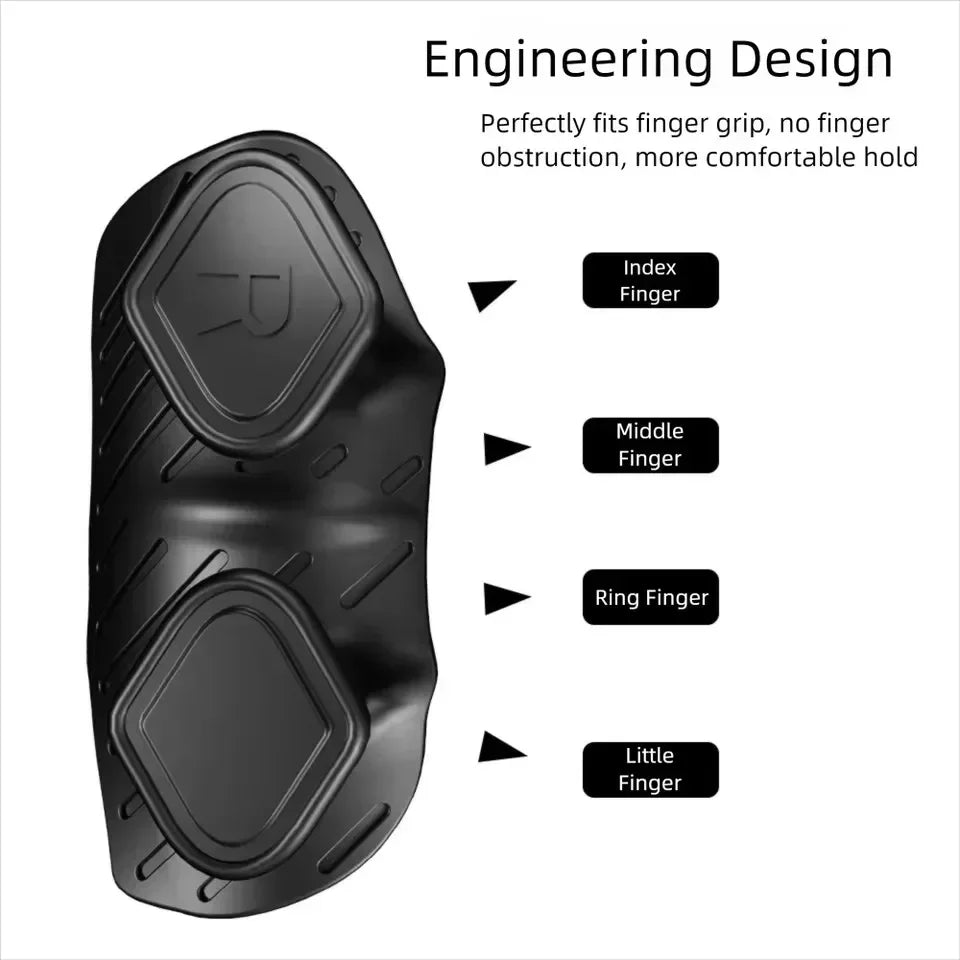 1 Pair Anti Slip Silicone Weightlifting Palm Grips