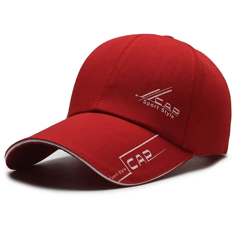 Unisex Long Brim Sun Protection Baseball Cap