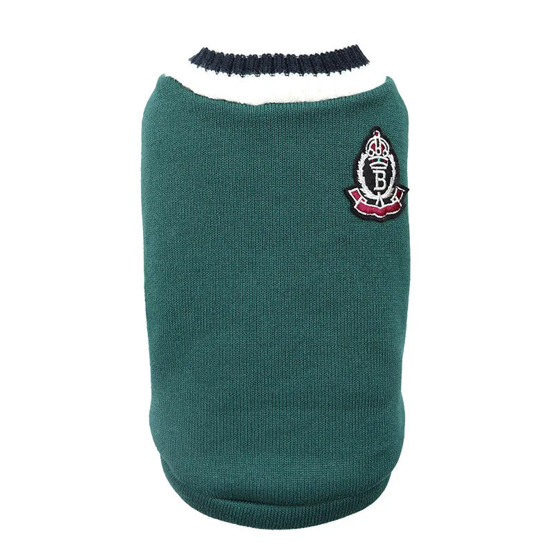 Warm Pullover Sweater for Small Dogs & Cats Winter Pet Clothes