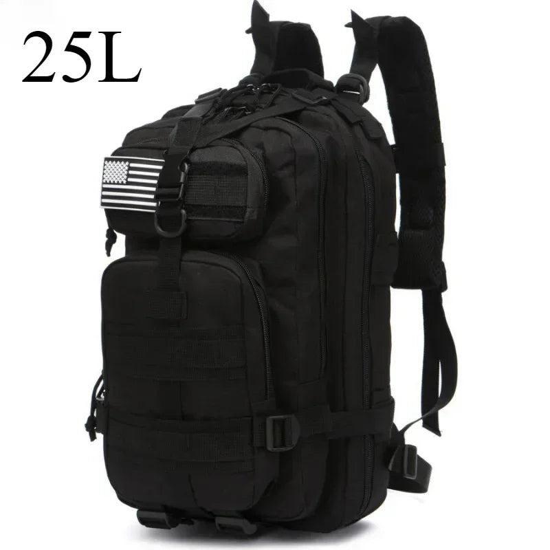 25L or 50L MOLLE Tactical Hiking Backpack