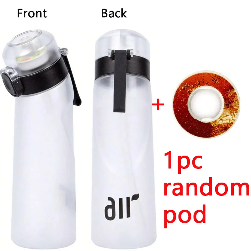 Leak Proof Sports Water Bottle with Flavor Pod