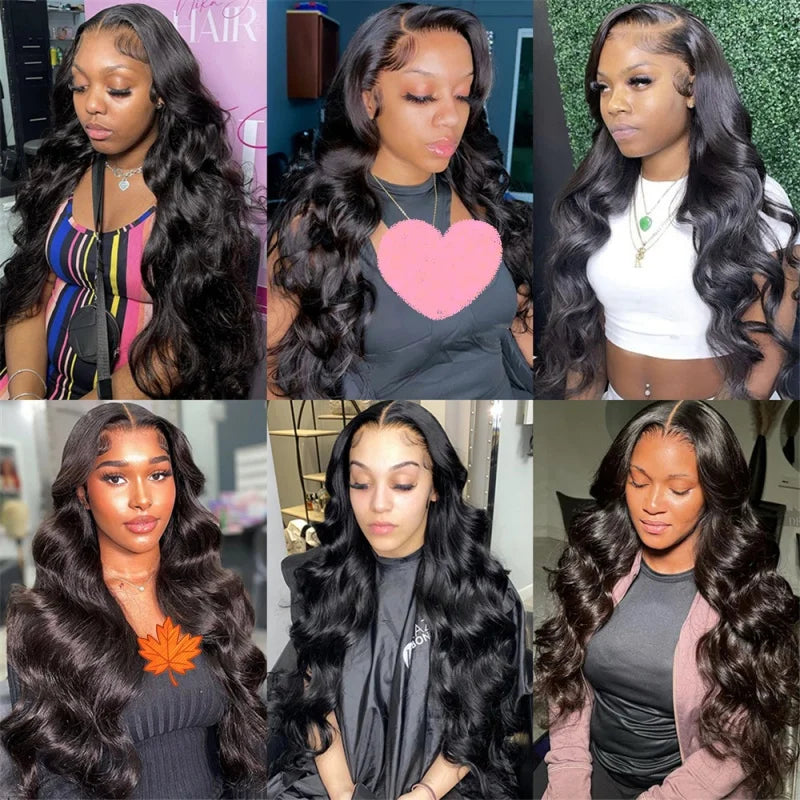 Body Wave 13x6 HD Lace Front Human Hair Wig 5x5 Closure Wig