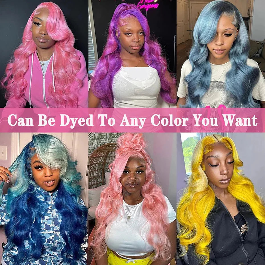 613 Honey Blonde Body Wave 13x4 13x6 HD Lace Human Hair Wig