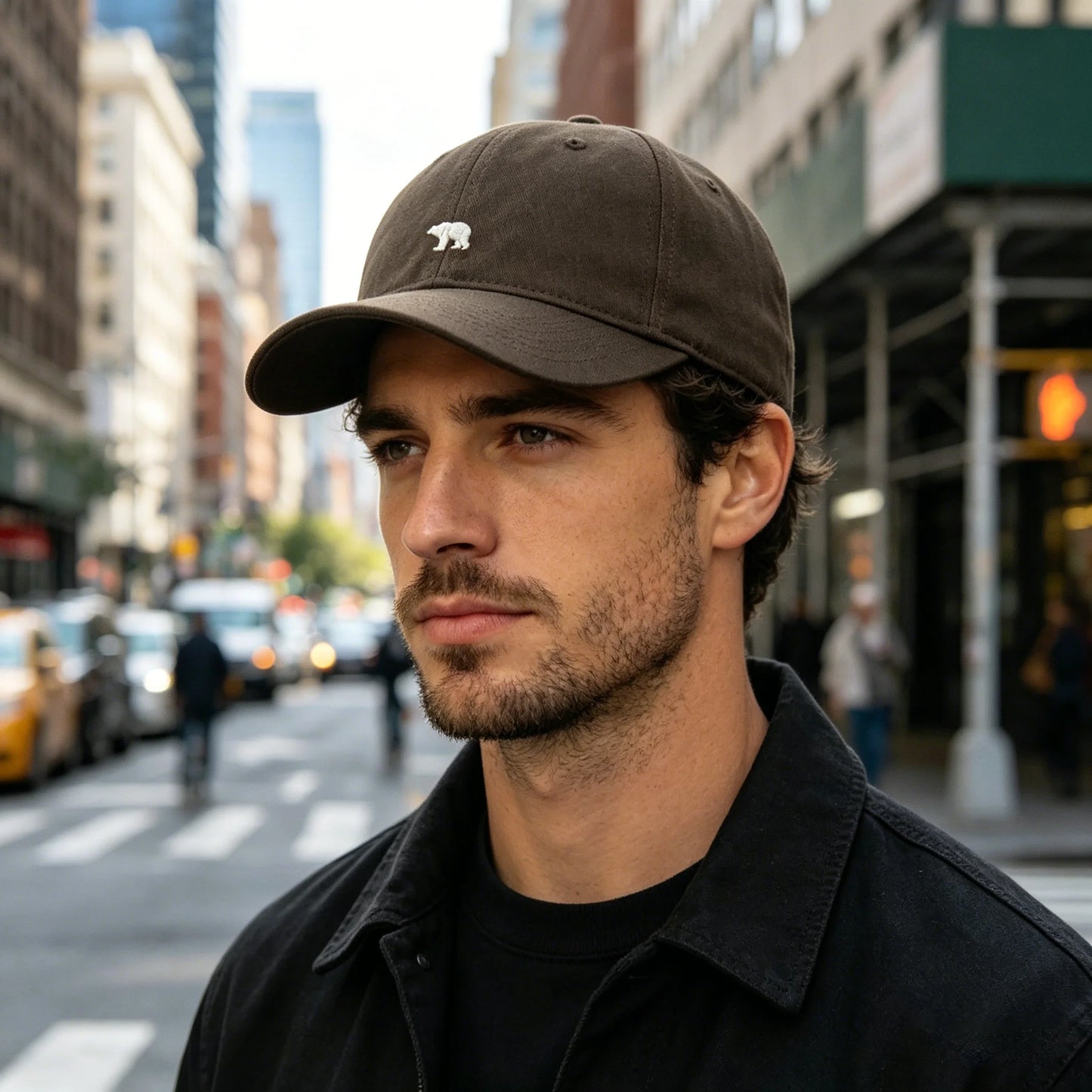 Arctic Bear Soft Top Outdoor Sports Baseball Cap