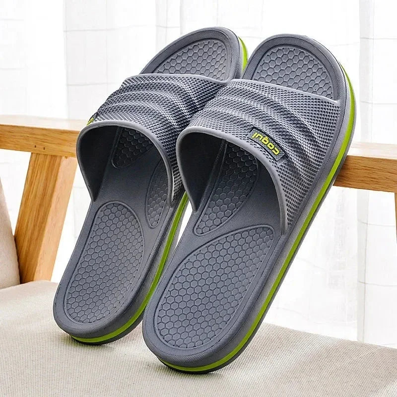 Men’s Soft EVA Bathroom Slippers Non Slip Summer Home Shoes