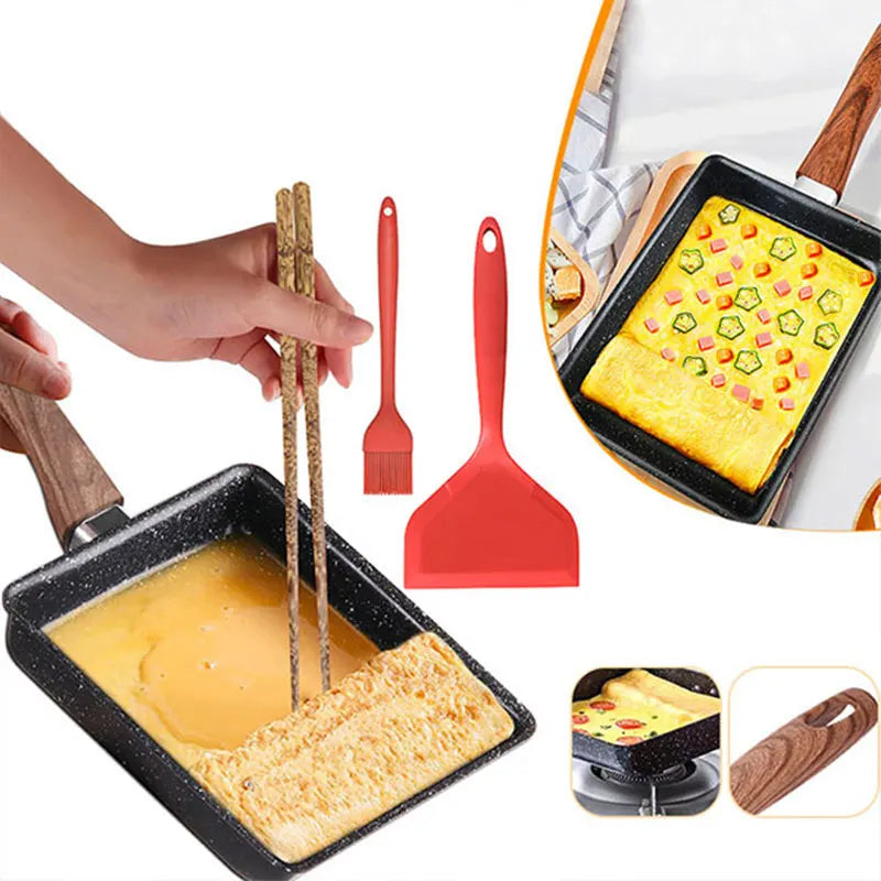 Japanese Tamagoyaki Nonstick Rectangular Omelet Pan