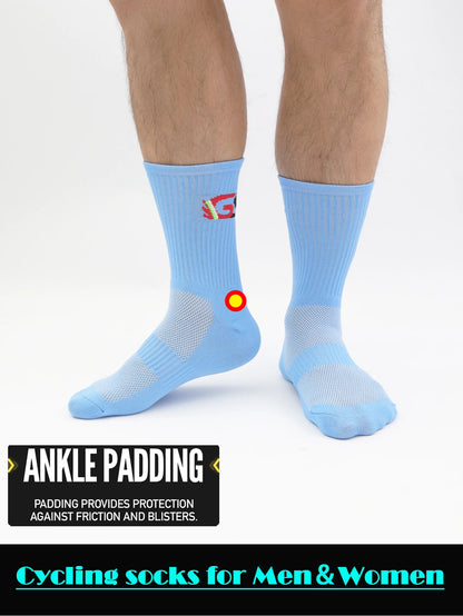 Unisex Compression Cycling and Running Socks
