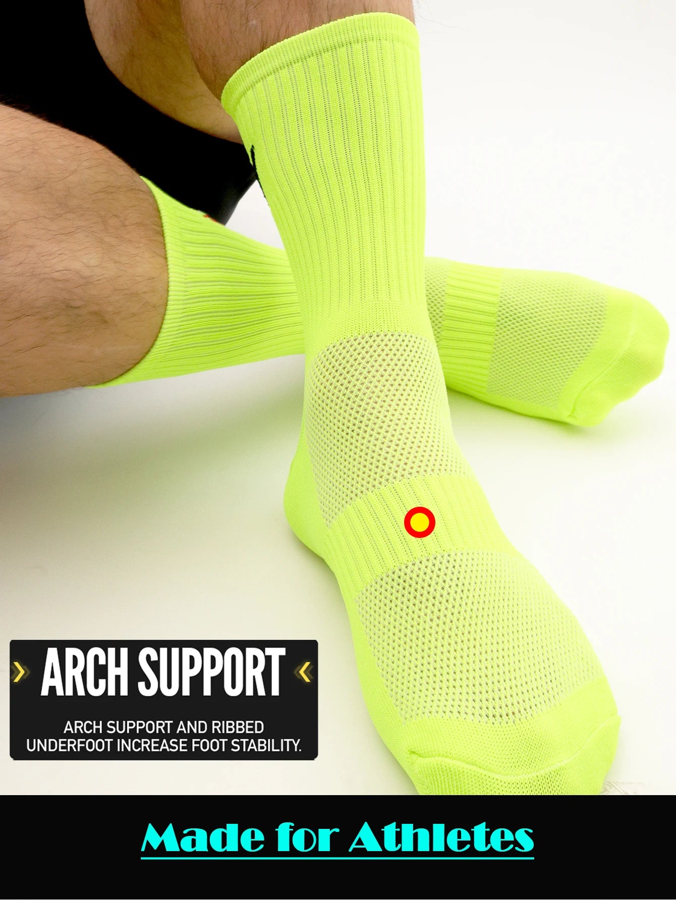 Unisex Compression Cycling and Running Socks