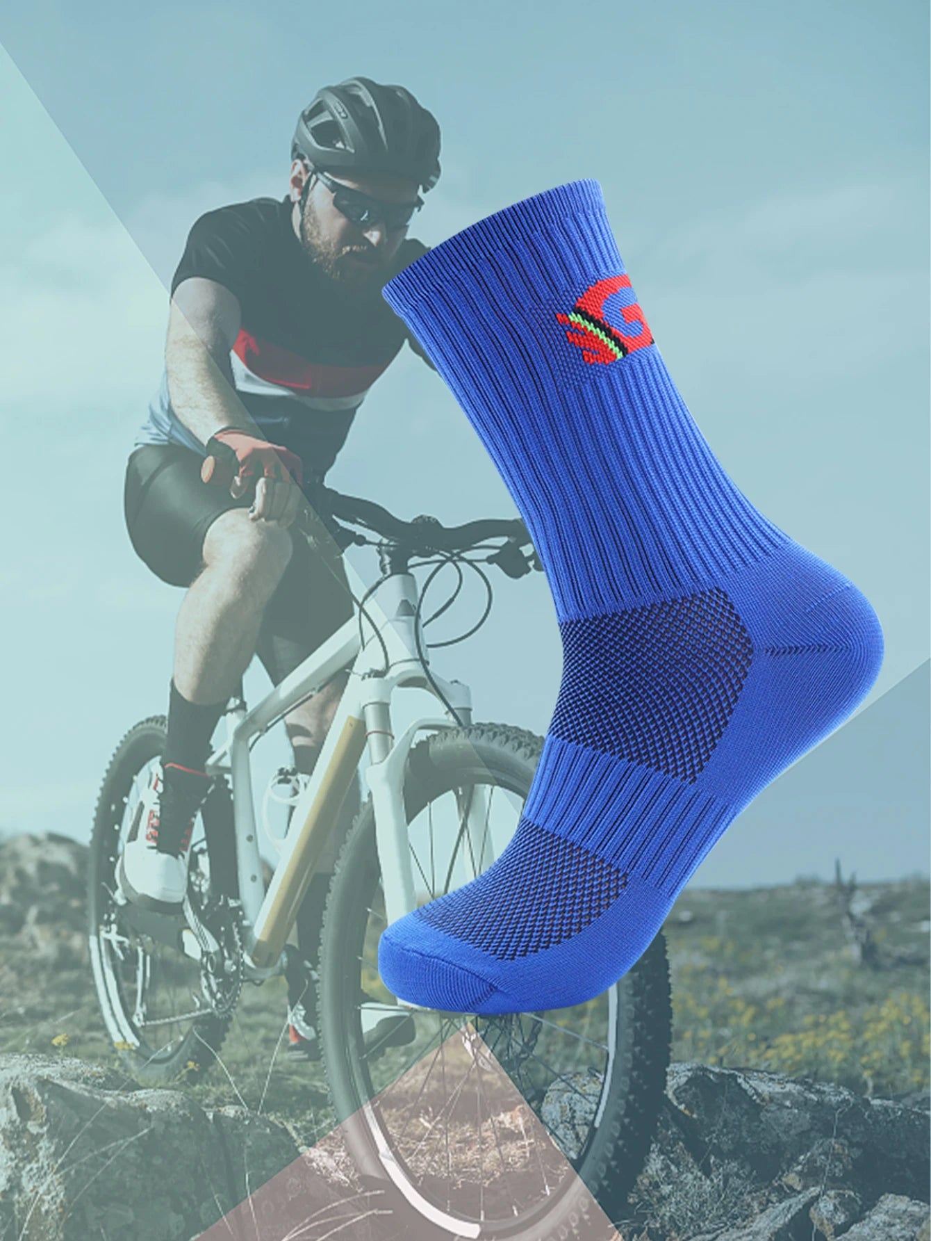 Unisex Compression Cycling and Running Socks