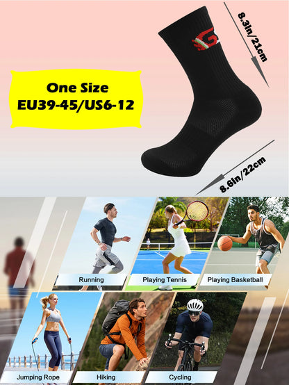 Unisex Compression Cycling and Running Socks