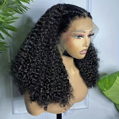 Short Deep Wave Bob 13x4 HD Lace Front Human Hair Wig