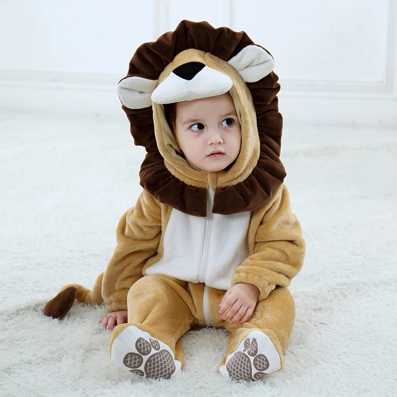 Baby Animal Kigurumi Costume for Toddlers Halloween Cosplay