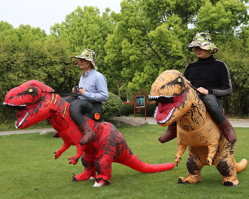 T-Rex Inflatable Dinosaur Costume for Men & Women Halloween Party Cosplay