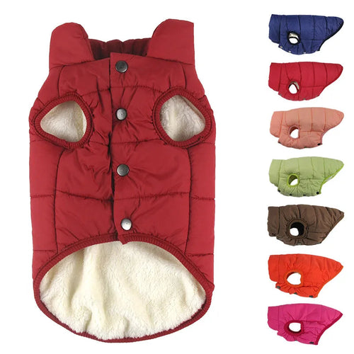 Warm Winter Dog Coat for Small & Large Dogs Christmas Pet Clothing