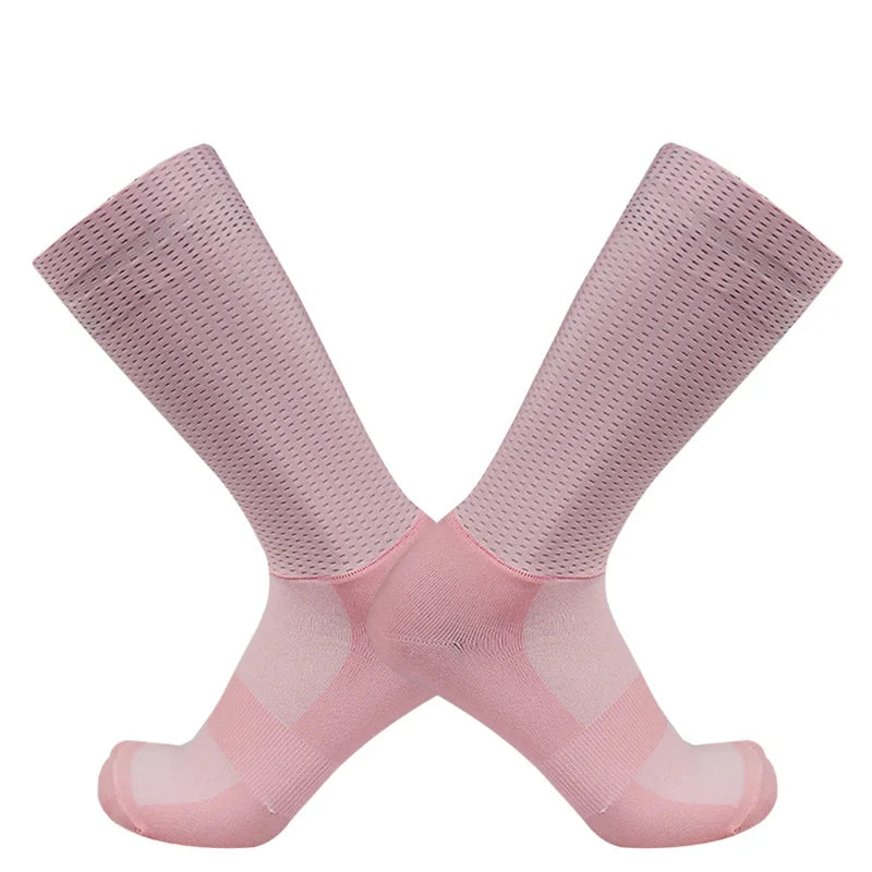Unisex Breathable Anti Slip Aero Cycling Socks