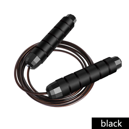 Adjustable Speed Jump Rope with Steel Wire