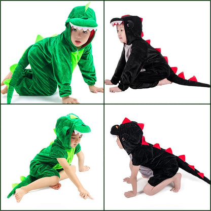 Kids Dinosaur Kigurumi Costume for Boys Halloween & Cosplay