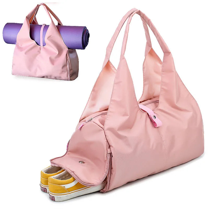 Unisex Nylon Yoga Mat Gym and Travel Bag