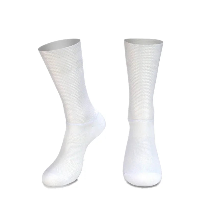 Men's Anti Slip Silicone Cycling and Running Socks