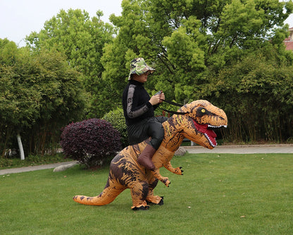 T-Rex Inflatable Dinosaur Costume for Men & Women Halloween Party Cosplay