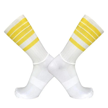 Men's Anti Slip Silicone Cycling and Running Socks