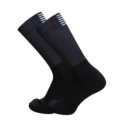 Men's Anti Slip Silicone Cycling and Running Socks