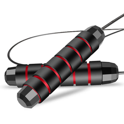Adjustable Speed Jump Rope with Steel Wire
