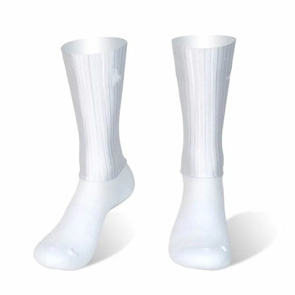 Men's Anti Slip Silicone Cycling and Running Socks