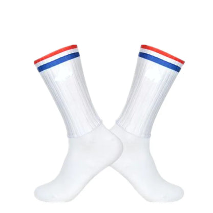 Men's Anti Slip Silicone Cycling and Running Socks