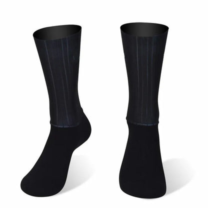 Men's Anti Slip Silicone Cycling and Running Socks