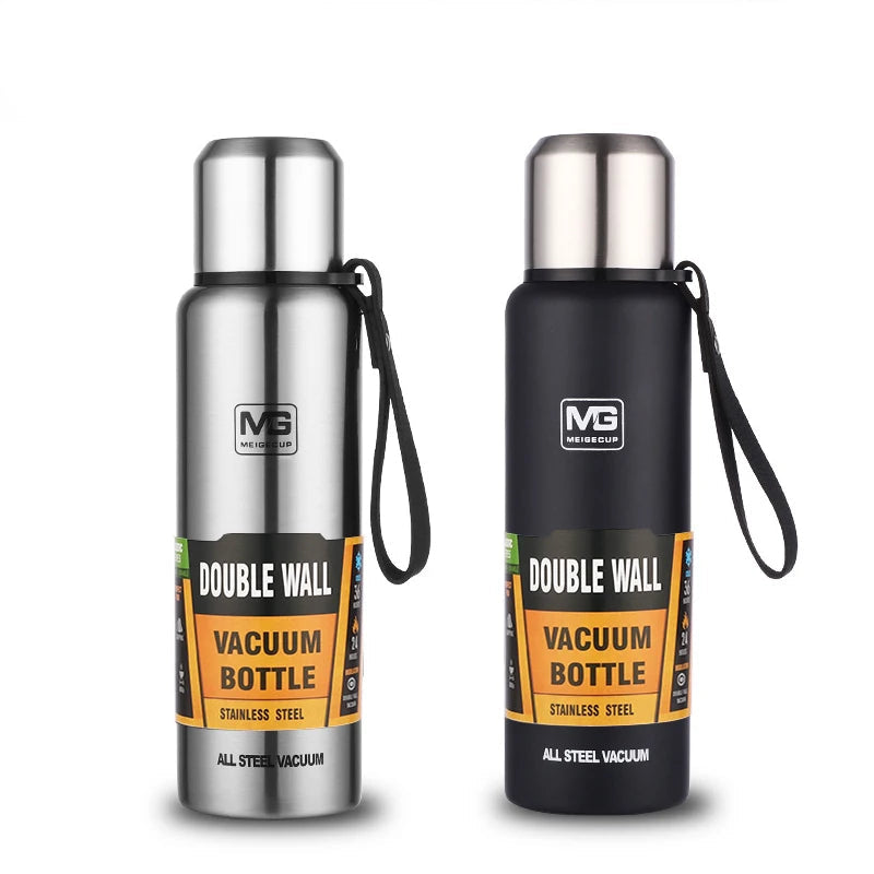 UPORS 500ml to 1500ml Stainless Steel Insulated Thermos Bottle