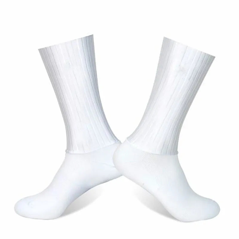 Men's Anti Slip Silicone Cycling and Running Socks