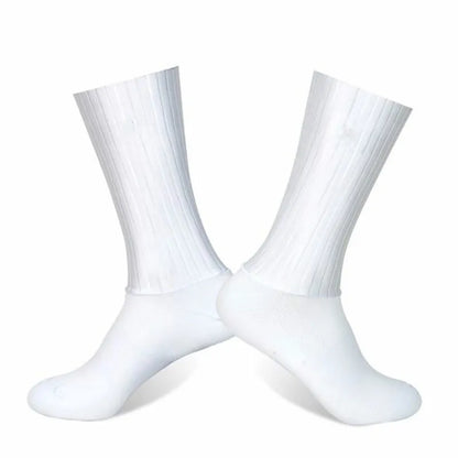 Men's Anti Slip Silicone Cycling and Running Socks