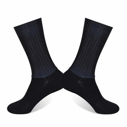 Men's Anti Slip Silicone Cycling and Running Socks