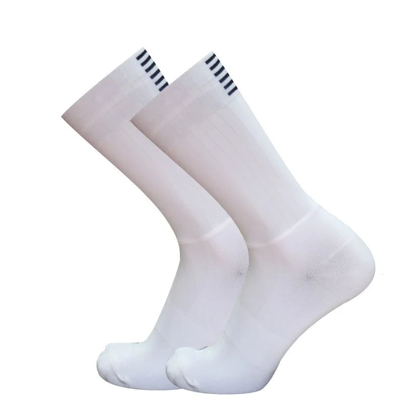 Men's Anti Slip Silicone Cycling and Running Socks