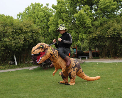 T-Rex Inflatable Dinosaur Costume for Men & Women Halloween Party Cosplay