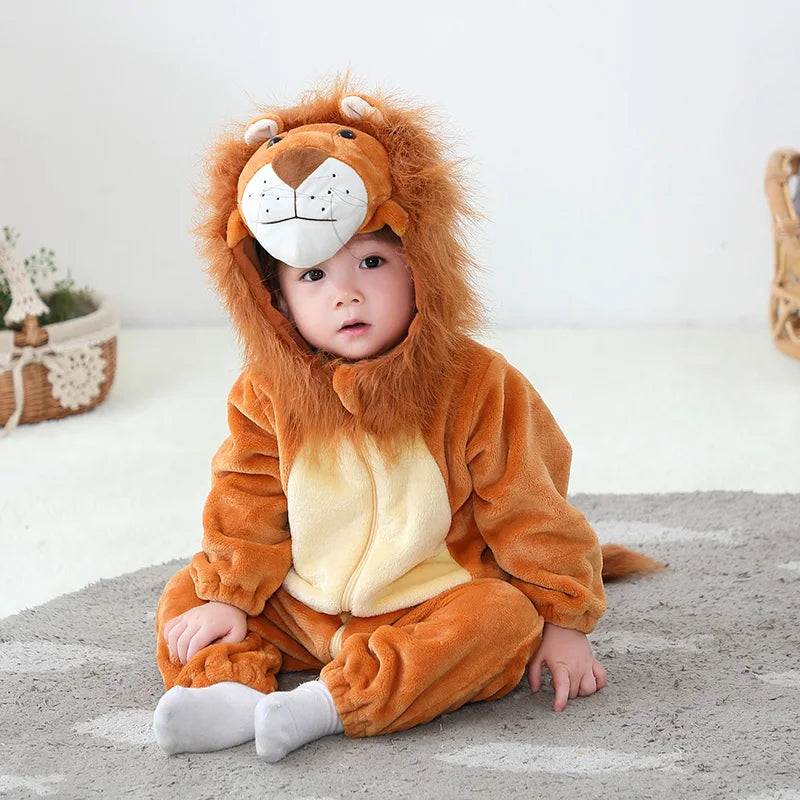 Baby Animal Kigurumi Costume for Toddlers Halloween Cosplay